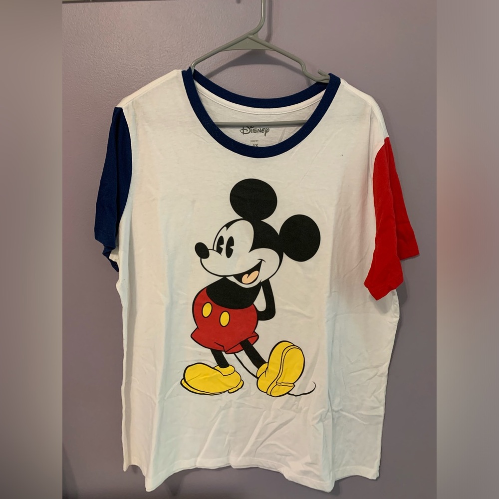 Disney Mickey Mouse T Shirt 1X